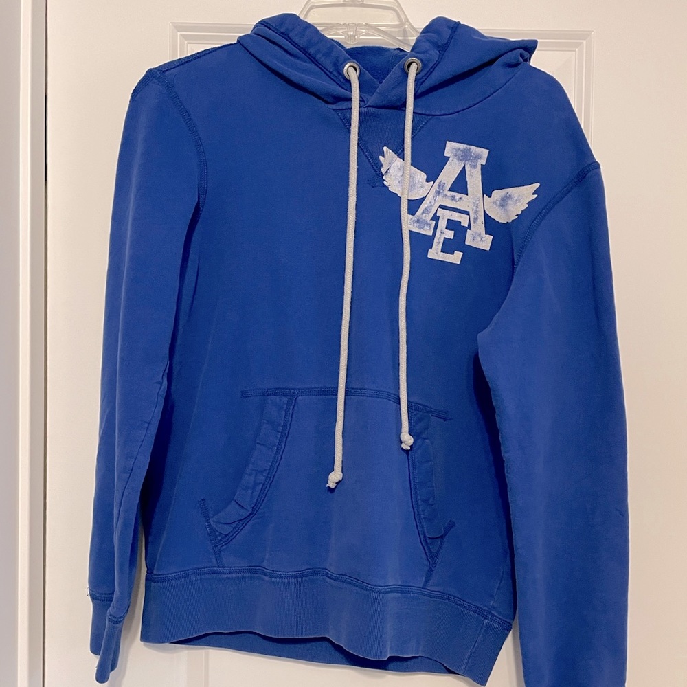 American Eagle Blue Hoodie (XS fits like S)